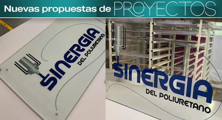 Logotipo Impreso en Cristal