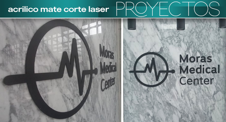 Logotipo en Acrílico corte laser