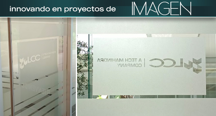 Vinil froster para Empesas en Puertas y Ventanas