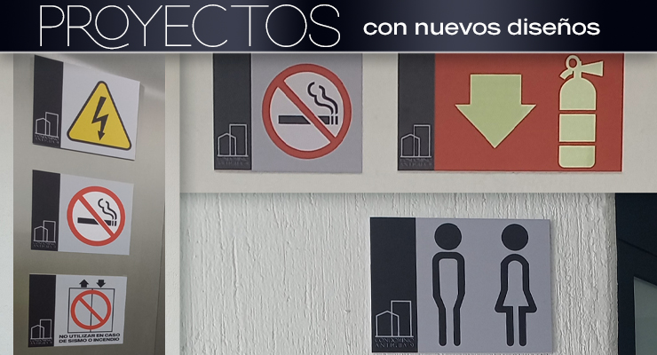 Señalizacion de Proteccion Civil para condominio