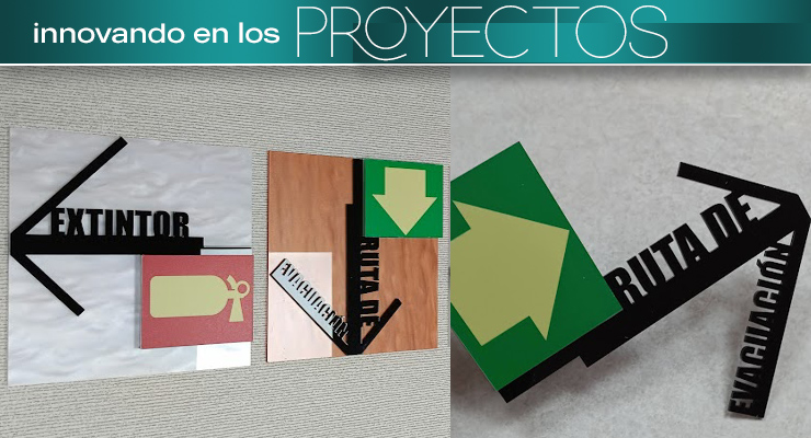 Señaletica de Protección civil de Acrílico