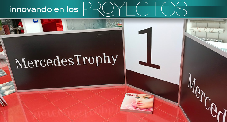 Display de Aluminio personalizado para exterior