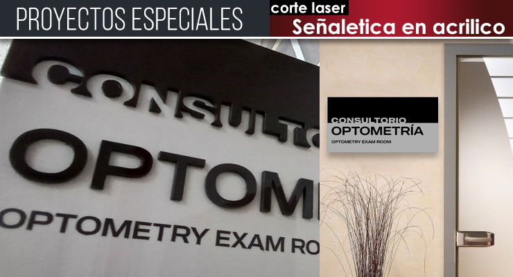 Letrero de Consultorio de Acrílico