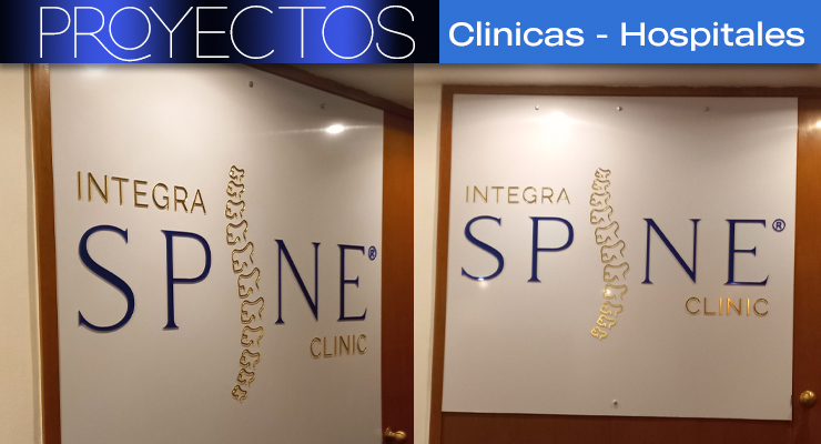 Logotipo para Clinica en Acrílico