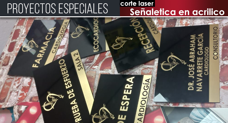 Letreros de Acrilico para Clinica