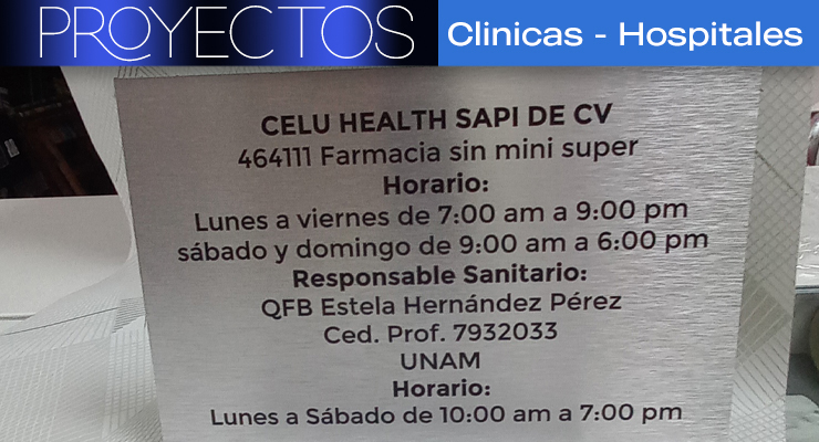 Señalamientos para hospitales o Clínicas 