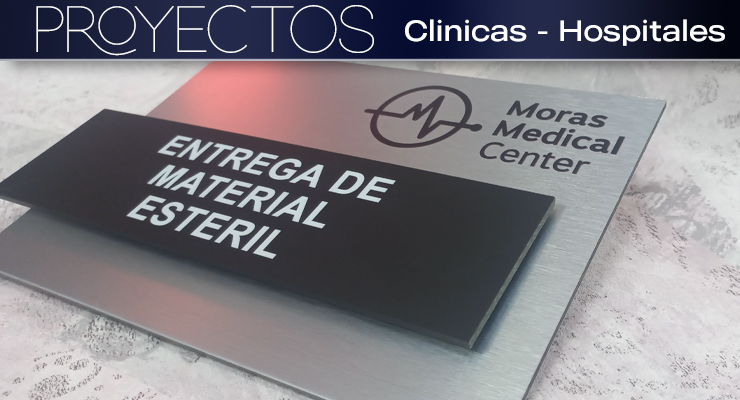 Letrero para Hospital