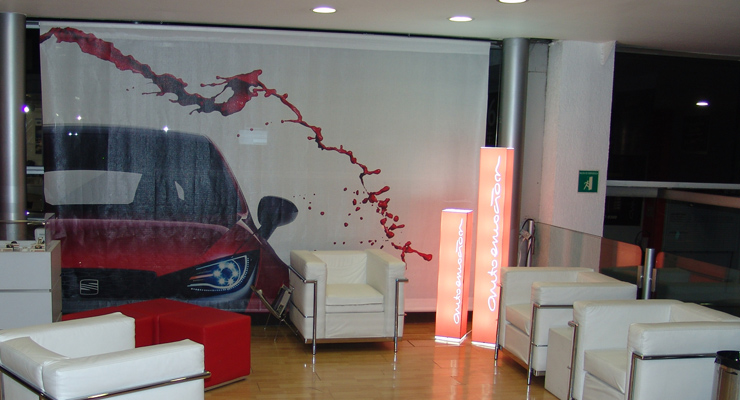 Impresion de Publicidad en tela