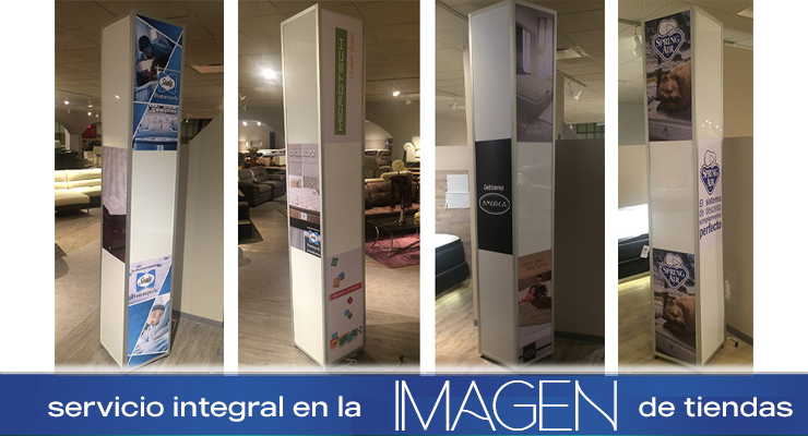 Cajas de luz sobre diseño